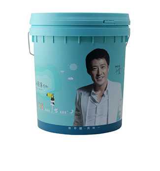 16L模內貼啞光效果塗料桶