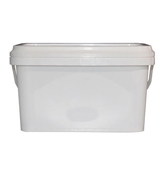 10L長方形白桶